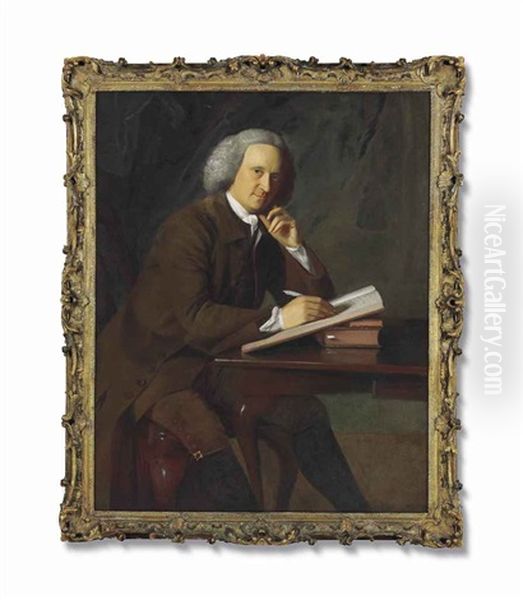 Portrait Of Samuel Phillips Savage Oil Painting by John Singleton Copley