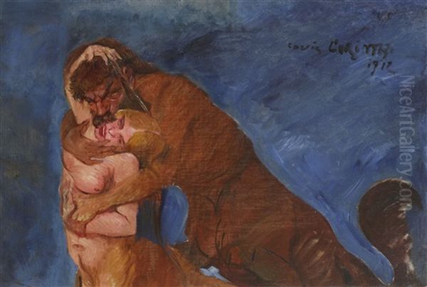 Ritratto Della Cantante Leonora Baroni Oil Painting by Lovis (Franz Heinrich Louis) Corinth