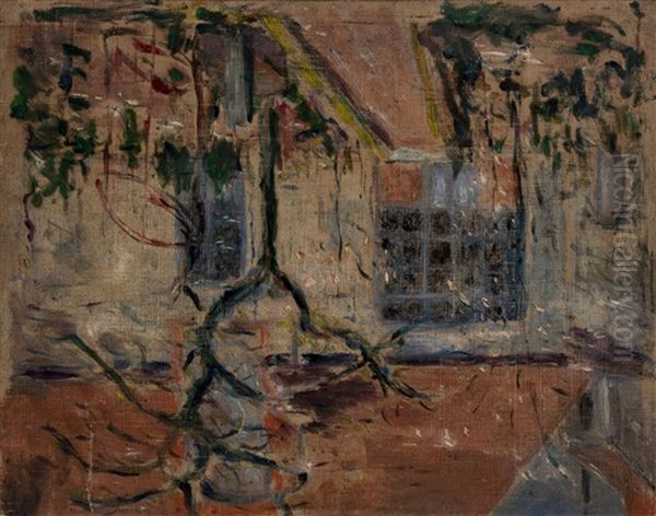 Der Garten Oil Painting by Lovis (Franz Heinrich Louis) Corinth