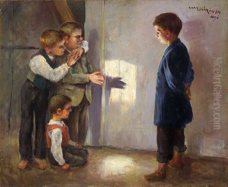 Schattenspiele Oil Painting by Lovis (Franz Heinrich Louis) Corinth