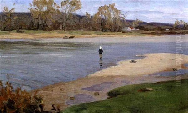 Le Petit Pont Oil Painting by Lovis (Franz Heinrich Louis) Corinth