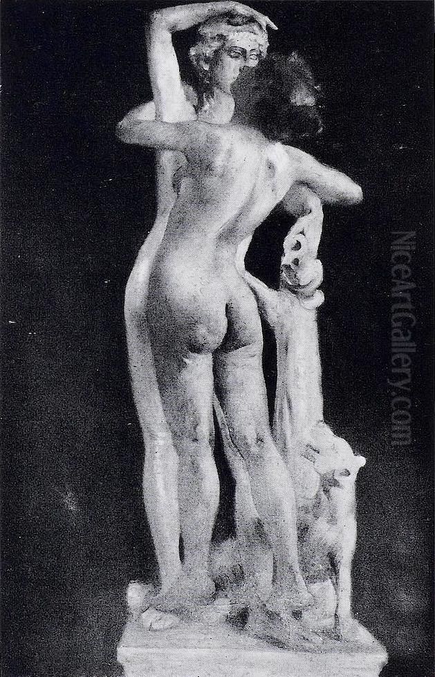 Capriccio Oil Painting by Lovis (Franz Heinrich Louis) Corinth