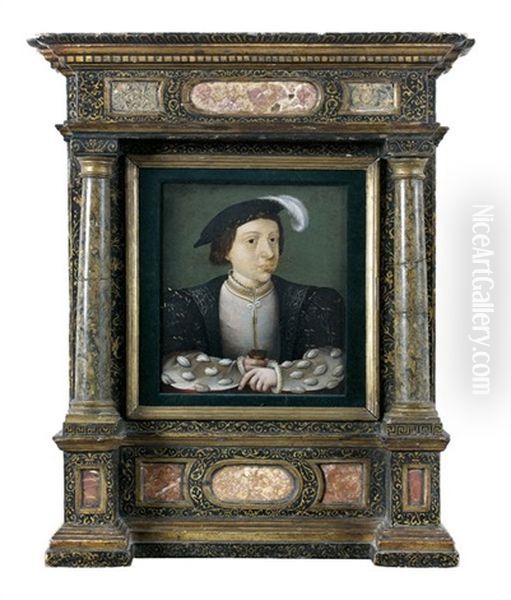 Portrait D'un Jeune Prince Oil Painting by  Corneille de Lyon
