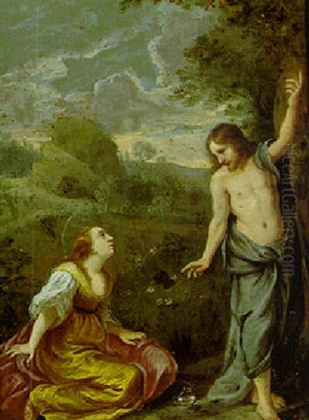 Noli Me Tangere Oil Painting by Antonio Allegri da Correggio
