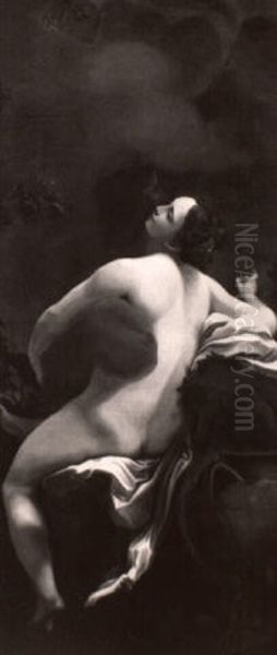 Jupiter Und Jo Oil Painting by Antonio Allegri da Correggio