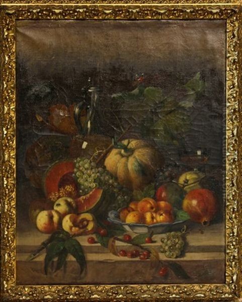 Still Life Oil Painting by Joseph Correggio