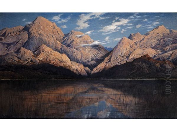 Le Bocche Di Cattaro Oil Painting by Hermann David Solomon Corrodi