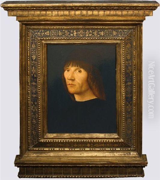 Portait D'homme En Buste Oil Painting by Lorenzo Costa