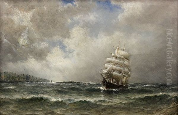 Approaching The Storm Oil Painting by William Coulter