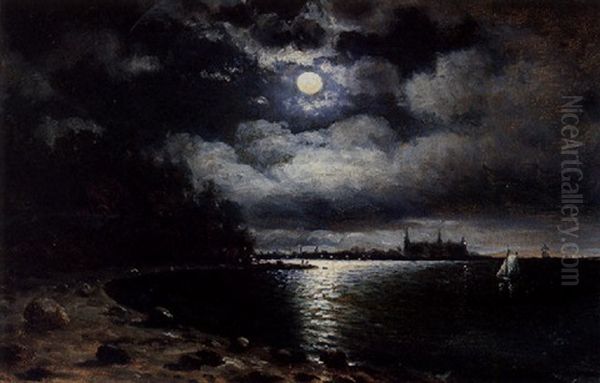 Elsinore Oil Painting by William Coulter