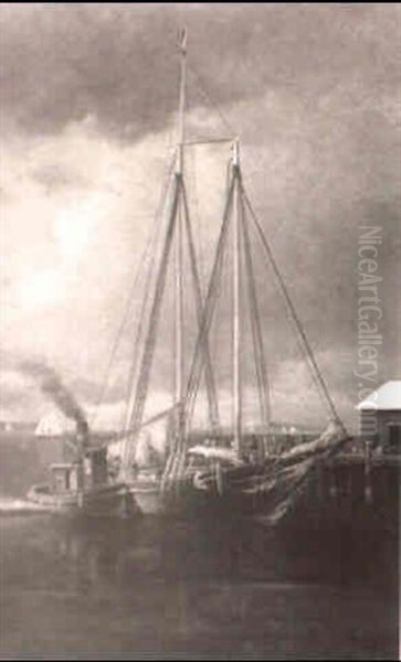 At Angel Island Oil Painting by William Coulter