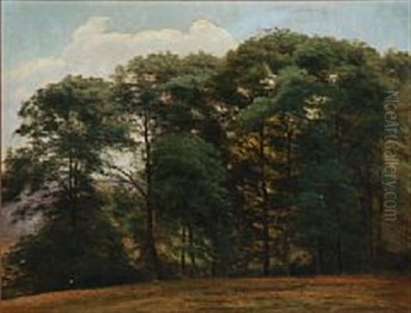 Fra Stovringgaard Oil Painting by Janus Andreas Bartholin La Cour