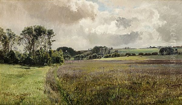 Cour_janus La Sommarang Oil Painting by Janus Andreas Bartholin La Cour