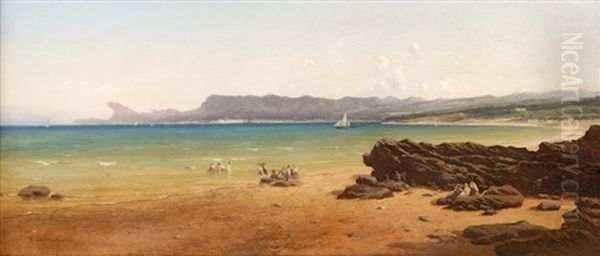 Bec De L'aigle A La Ciotat Oil Painting by Vincent Courdouan