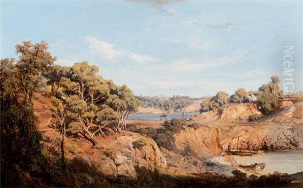 Environs De Toulon Oil Painting by Vincent Courdouan