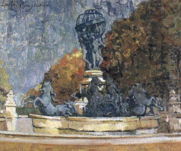 L'observatoire A Paris Oil Painting by Lucie Cousturier