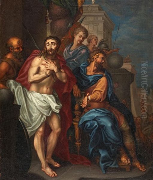 Ecce Homo Oil Painting by Michiel Coxie