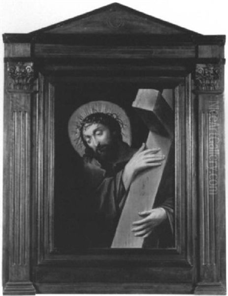 Le Portement De Croix Oil Painting by Michiel Coxie