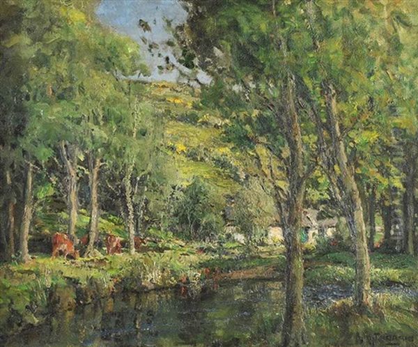 Glendun Oil Painting by James Humbert Craig