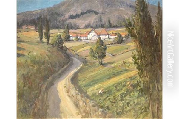 Quarry On The Antrim Coast Oil Painting by James Humbert Craig