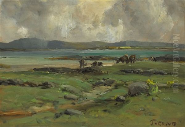 Sheepshaven, County Donegal Oil Painting by James Humbert Craig