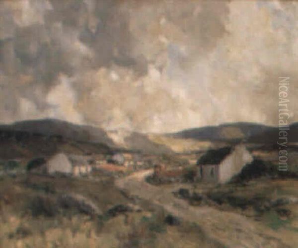 In The Rosses, Co. Donegal Oil Painting by James Humbert Craig