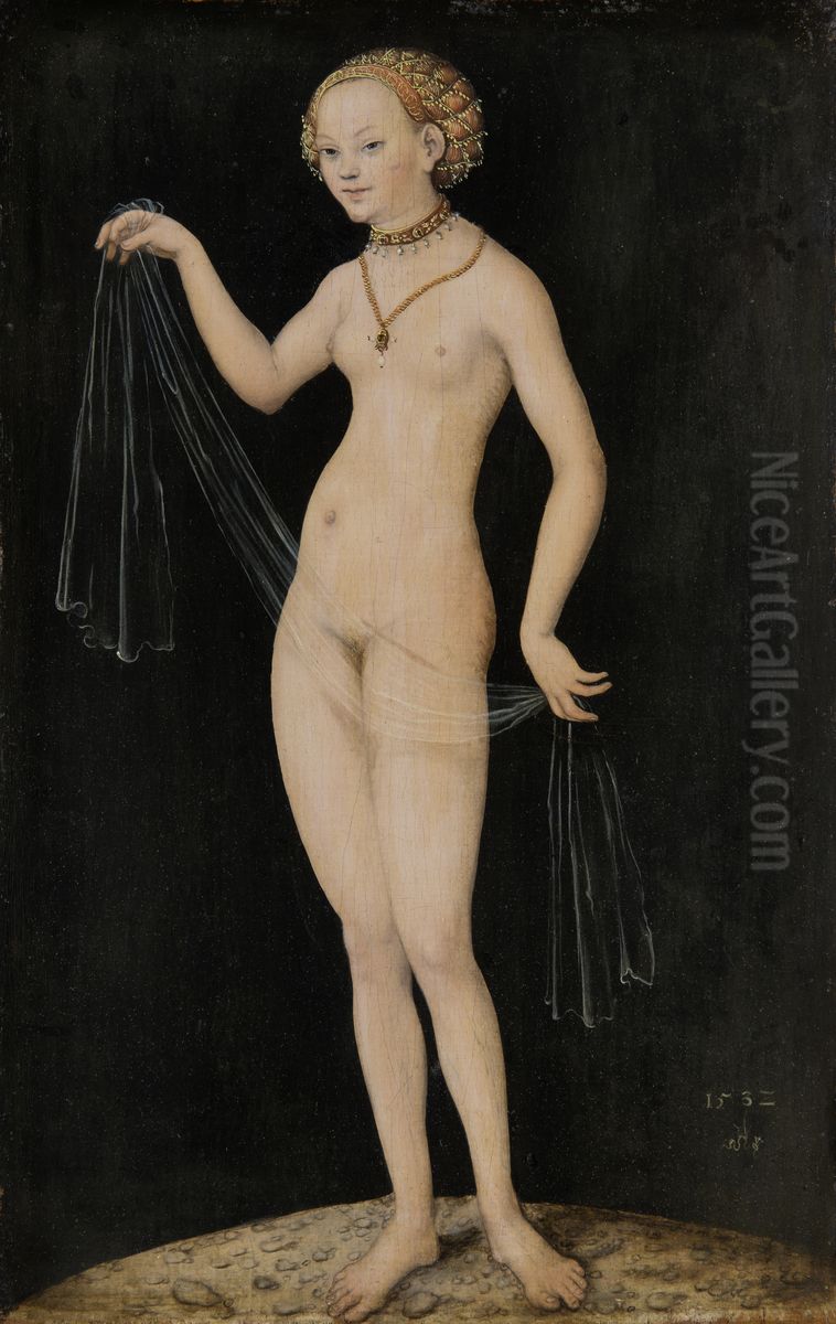 Venus Oil Painting by Lucas Cranach the Elder