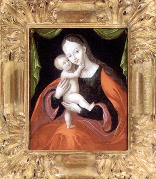 The Madonna And Child Oil Painting by Lucas Cranach the Elder