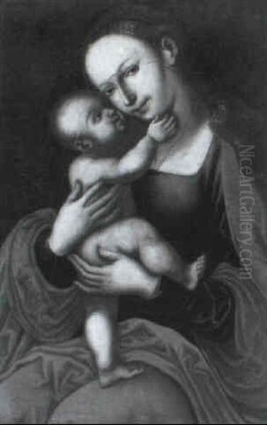 Maria Mit Kind Oil Painting by Lucas Cranach the Elder