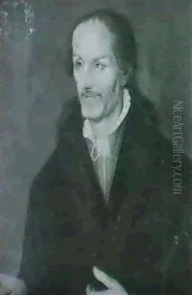 Portrait Presume De Melanchton Oil Painting by Lucas The Younger Cranach