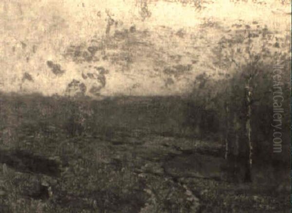 Early October, Westchester, New York Oil Painting by Bruce Crane