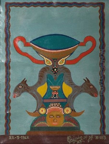 No. 183 Oil Painting by Fleury Joseph Crepin