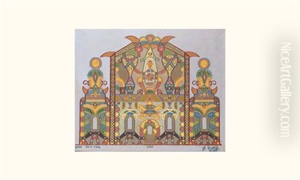 1939 Oil Painting by Fleury Joseph Crepin