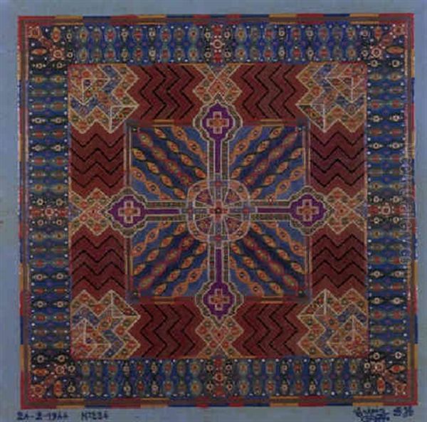 Composition Oil Painting by Fleury Joseph Crepin