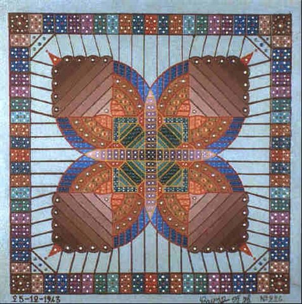 Composition No.226 Oil Painting by Fleury Joseph Crepin