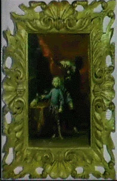 Ritratto Del Figlio Del Generale Johann Pfaffy Oil Painting by Giuseppe Maria Crespi