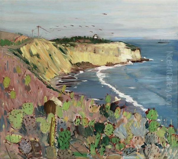 Happy Day's, California Oil Painting by Herbert (Bert) Cressey