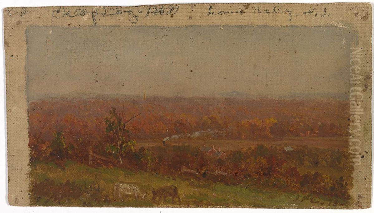 Untitled Oil Painting by Jasper Francis Cropsey