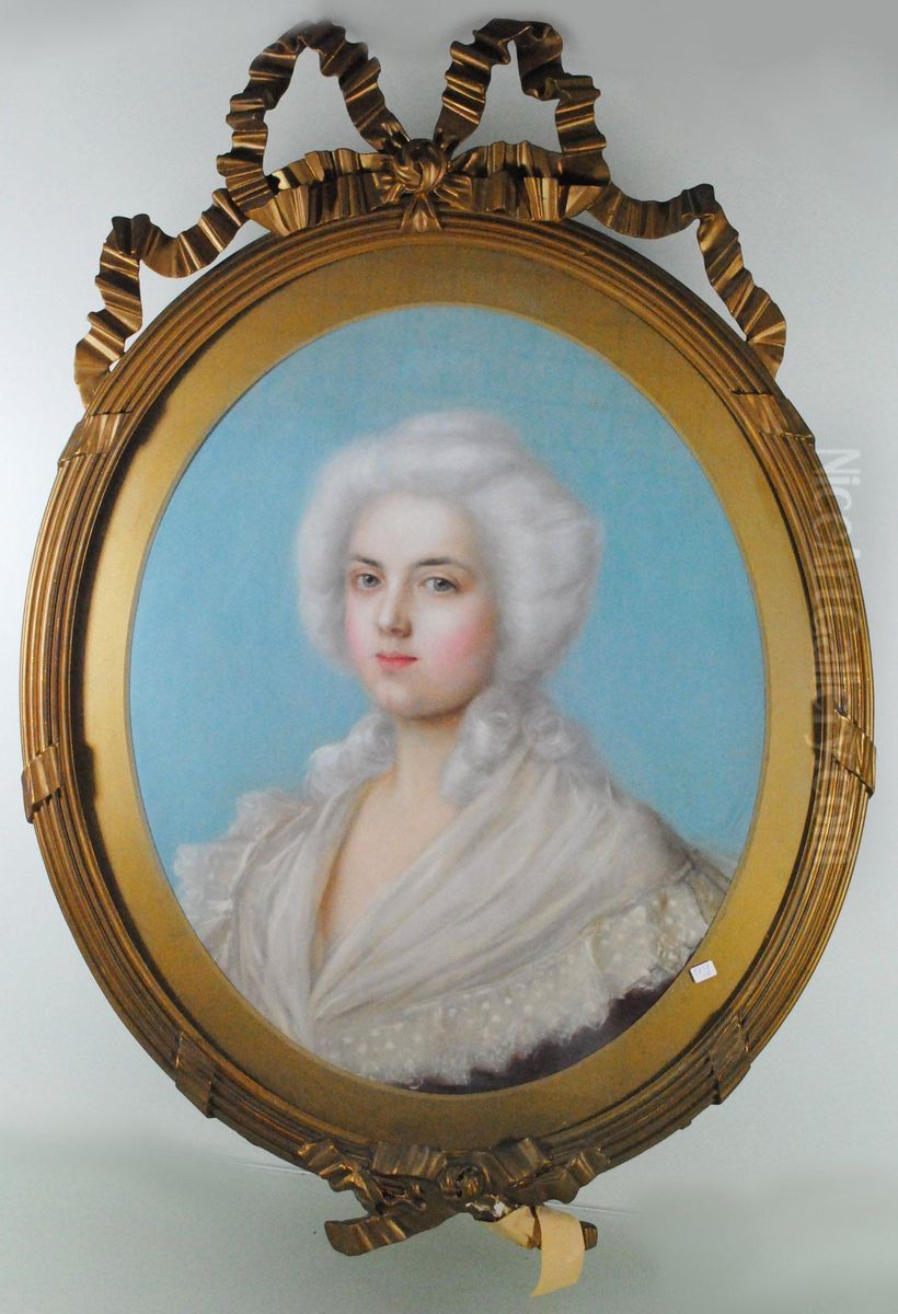 Portrait Oil Painting by Jean-Baptiste Anthony