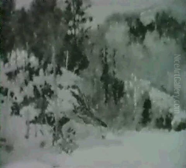 Winter Sunshine, Near St. Margaret's Oil Painting by Maurice Galbraith Cullen