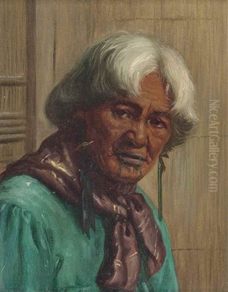 Harata Rewire Tarapata Oil Painting by Vera Cummings