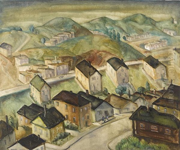 The Streets Of San Francisco Oil Painting by Rinaldo Cuneo