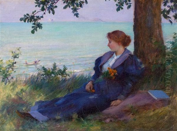 The Penitent Magdalene Oil Painting by Charles Curran