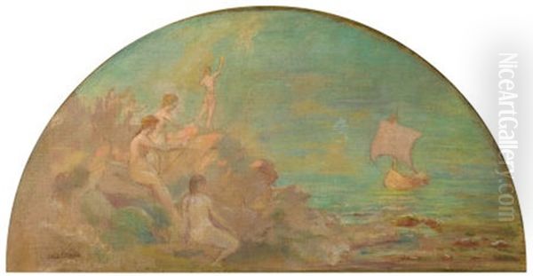 The Sirens Oil Painting by Charles Curran