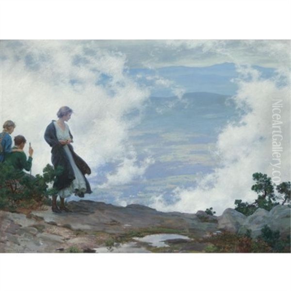 After The Storm Oil Painting by Charles Curran