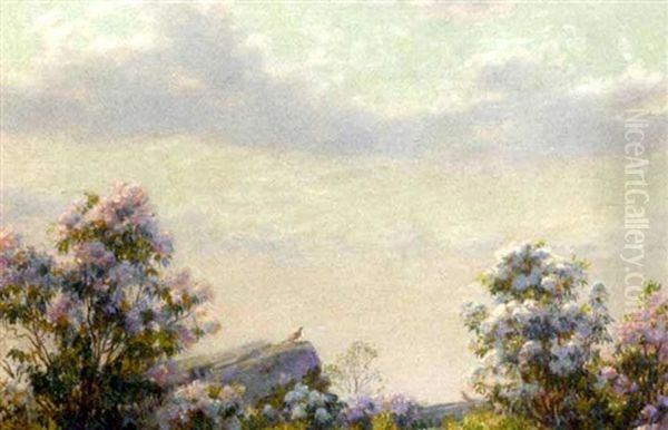 The Rivals Oil Painting by Charles Curran