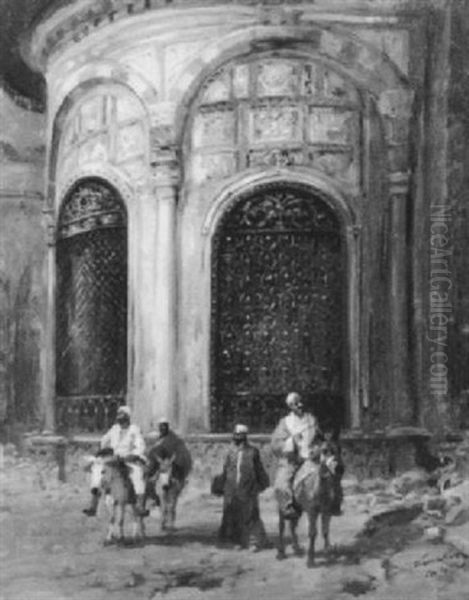 Cairo Oil Painting by Ludwig Czerny