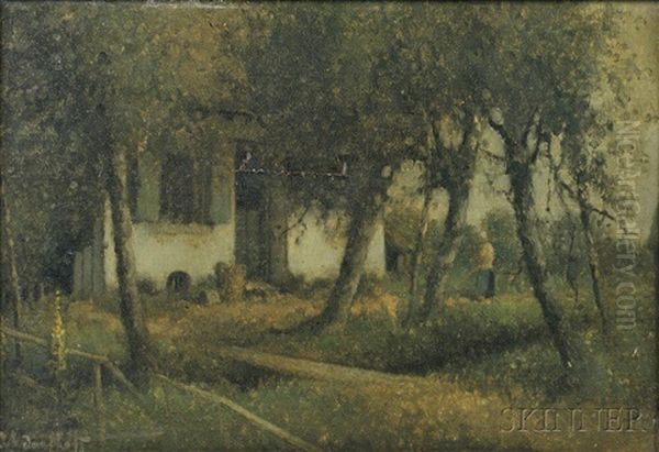 Morgen Oil Painting by Henri Van Daalhoff