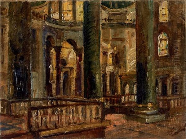 Ayasofya Oil Painting by Sevket Dag