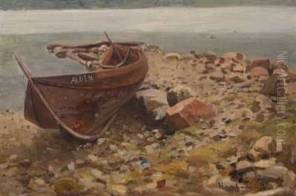 Bat Pa Land Oil Painting by Hans Dahl